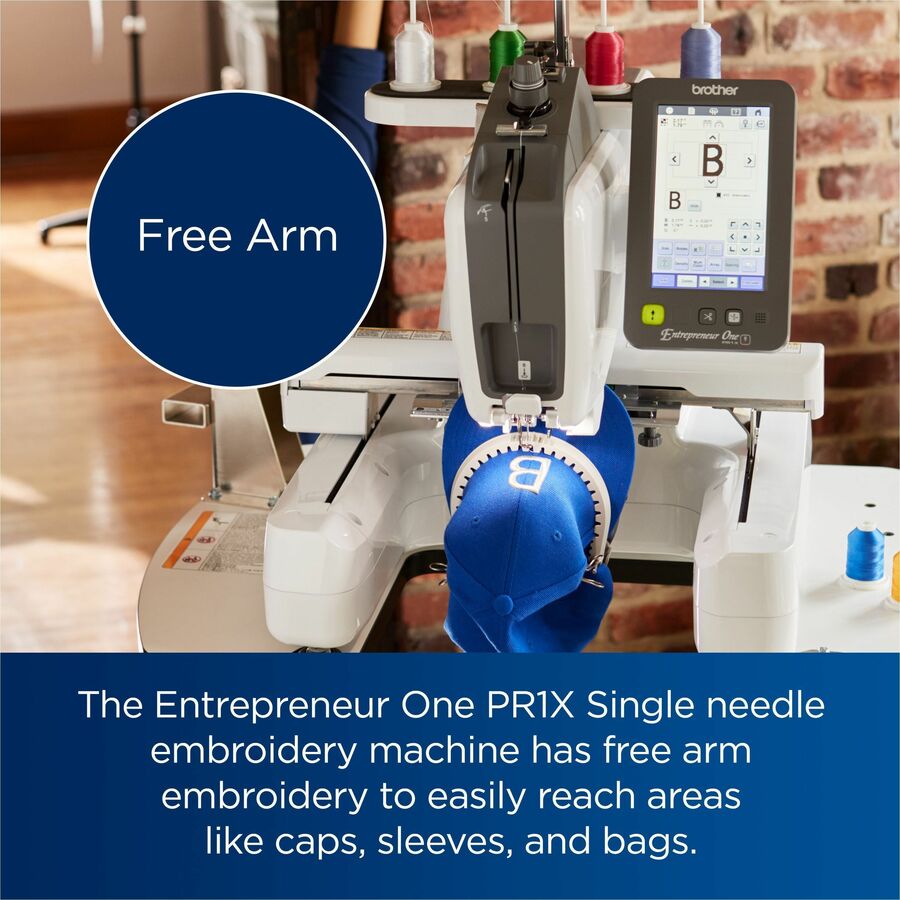 Brother Entrepreneur One PR1X Single-Needle Embroidery Machine