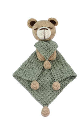 Blanket Teddy Bear Amigurumi Kit