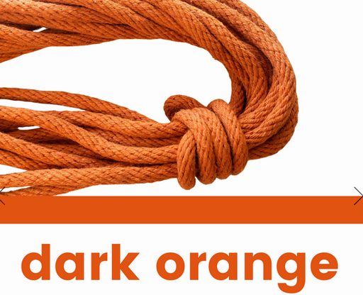 3/16" Braid Dark Orange