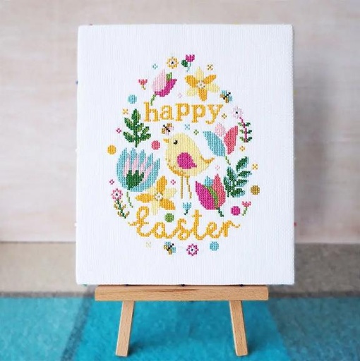 Easter Blooms Cross Stitch Kit