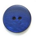 Iridescent Moon Blue Button BF1408P25