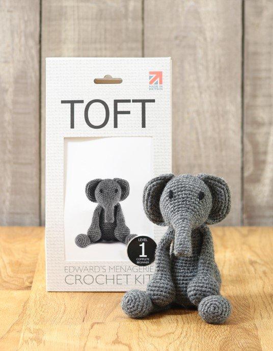 Bridget The Elephant Crochet Kit