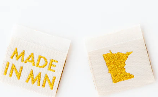 [ST199] Made in Minnesota Woven Labels