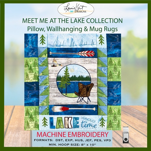 Meet Me at the Lake Embroidery Collection