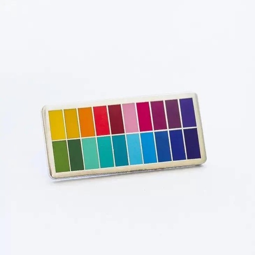 [COLPEP] Color Palette Enamel Pin