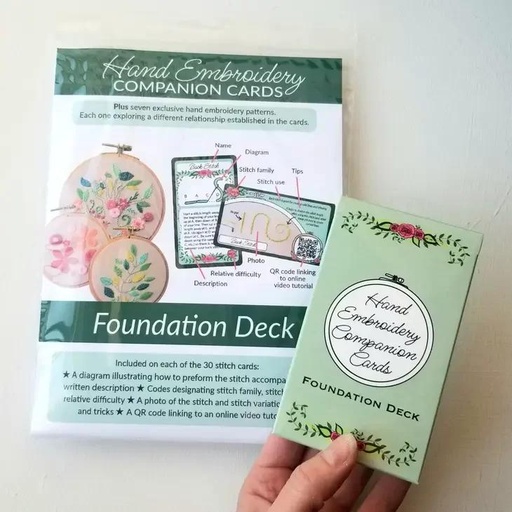 [FOUDEC] Hand Embroidery Companion Cards