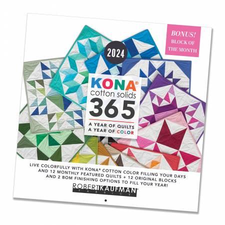 Kona Solids Calendar 2024