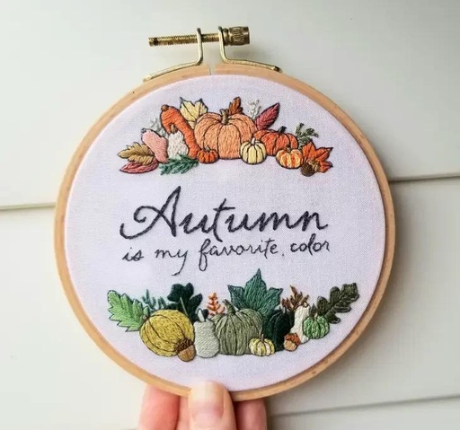 [AUTCOL] Autumn Colors Embroidery Kit