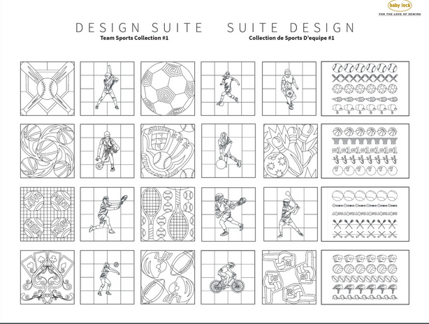 Design Suite Team Sport Collection