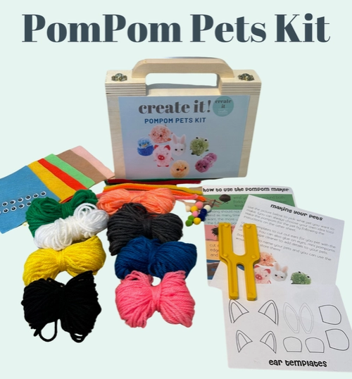 Create It! Pompom Pets Kit