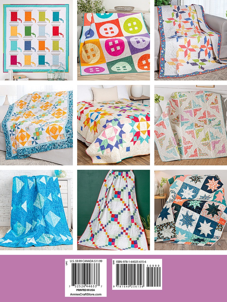 Fun Fat Quarter Quilts for Spring