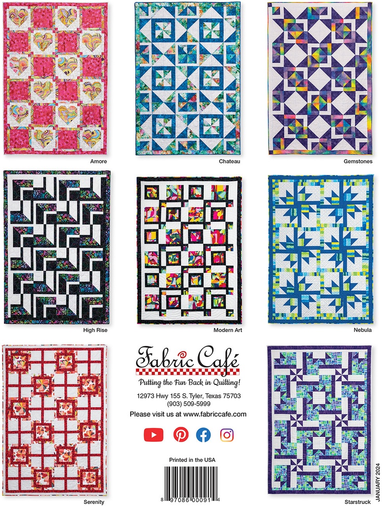 Go Bold with 3 Yard Quilts