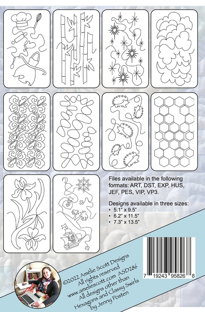 Edge to Edge Quilting Expansion Pack 17