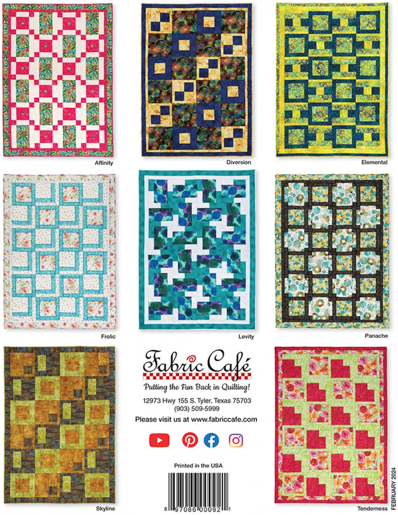 Make It Easy with 3 Yard Quilts