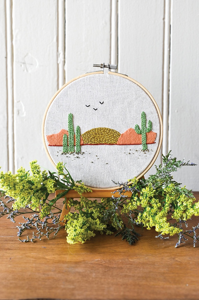 Hand-Stitched Oasis