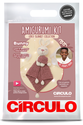 Blanket Bunny Amigurumi Kit