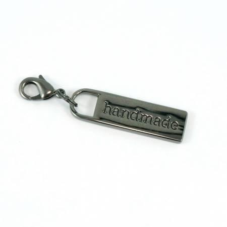 Zipper Pull Handmade Gunmetal