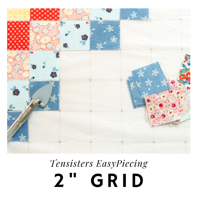 Tensisters EasyPiecing 2" Finished Grid