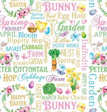 Cottontail Farms Springtime Words