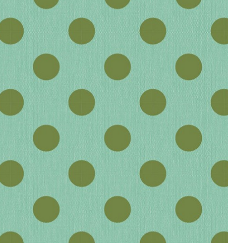 Tilda Chambray Dots Tealgreen