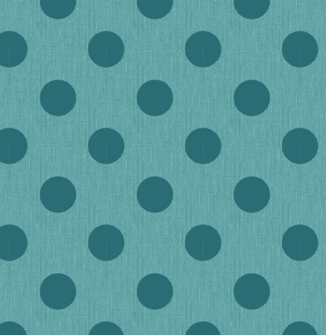 Tilda Chambray Dots Aqua