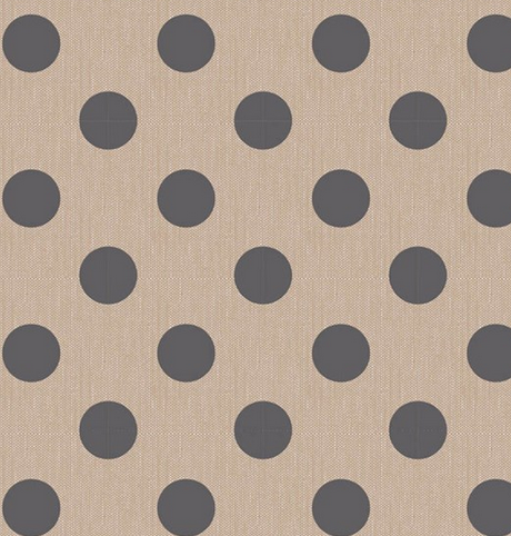 Tilda Chambray Dots Charcoal