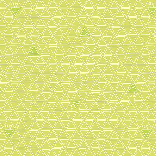 Robo Boogie Triangles Light Lime