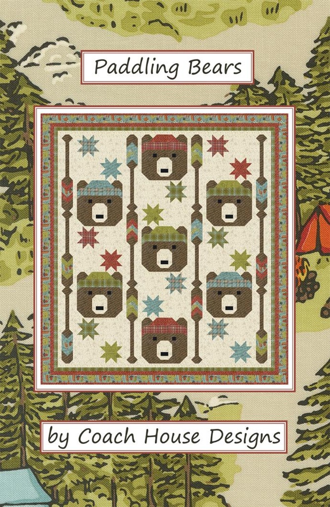 Paddling Bears Pattern