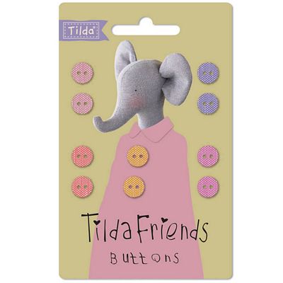 Tilda Friends Warm Chambray Buttons