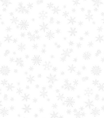 White on White Snowflakes