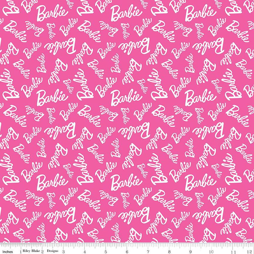 Barbie World  Tossed Name C12992 Hot Pink