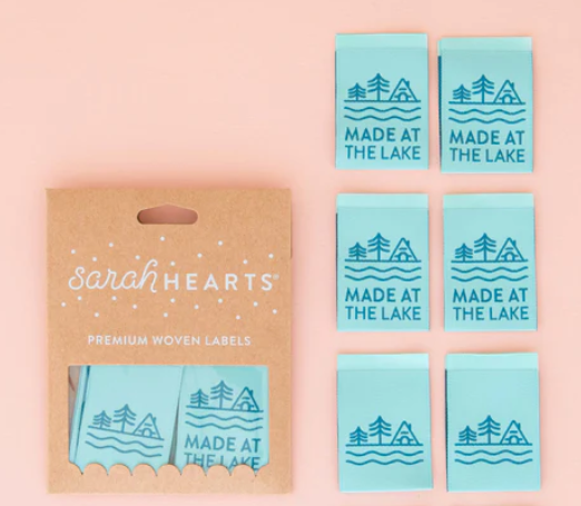 Made at the Lake Woven Labels