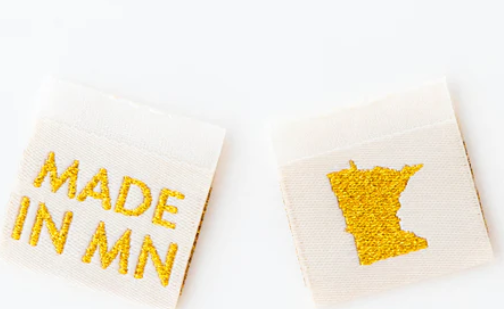 Made in Minnesota Woven Labels