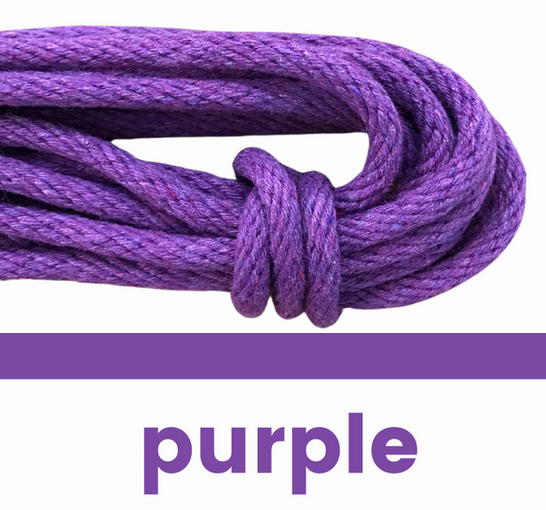 3/16" Braid Purple Rope