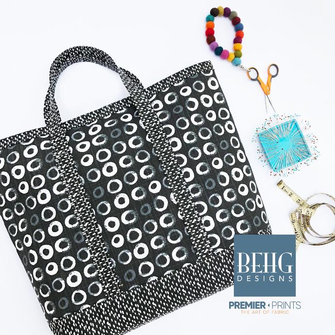 Slub Canvas Tote Kit (Ink)