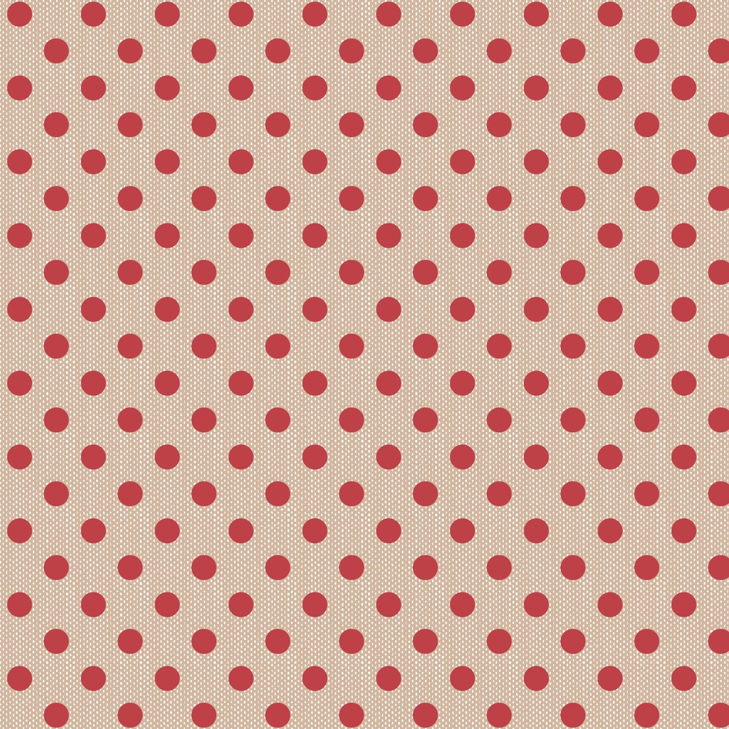 Tilda Creating Memories Polkadot Red 160085