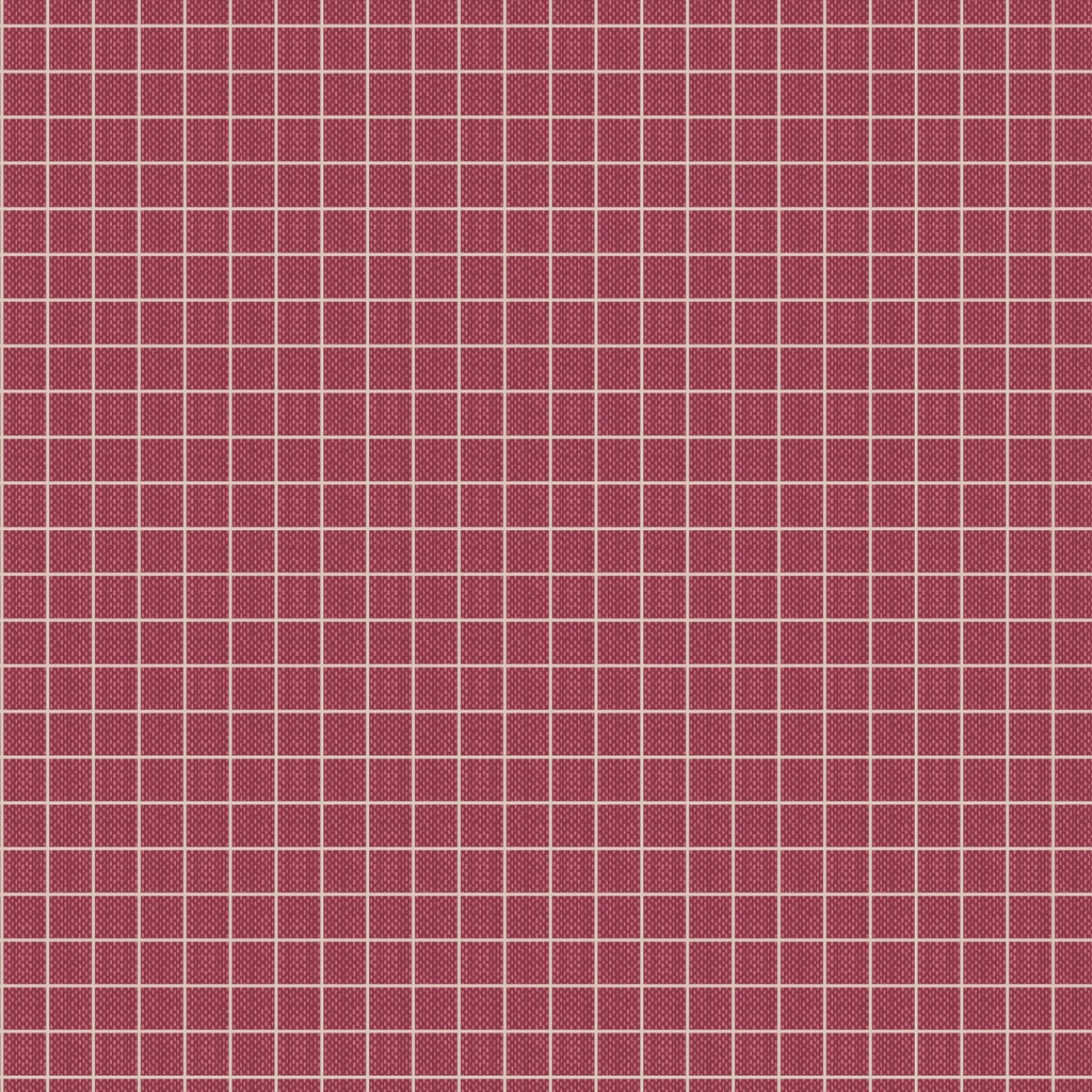 Tilda Creating Memories Plaid Burgundy 160086