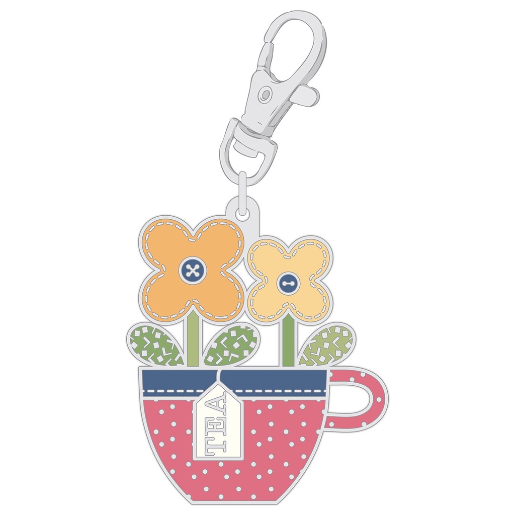 Happy Teacup Charm