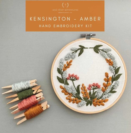 Kensington Amber Embroidery Kit