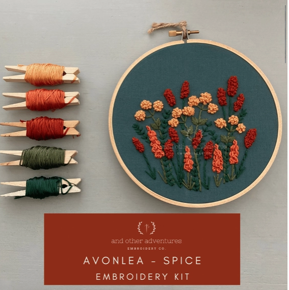 Avonlea Spice Embroidery Kit