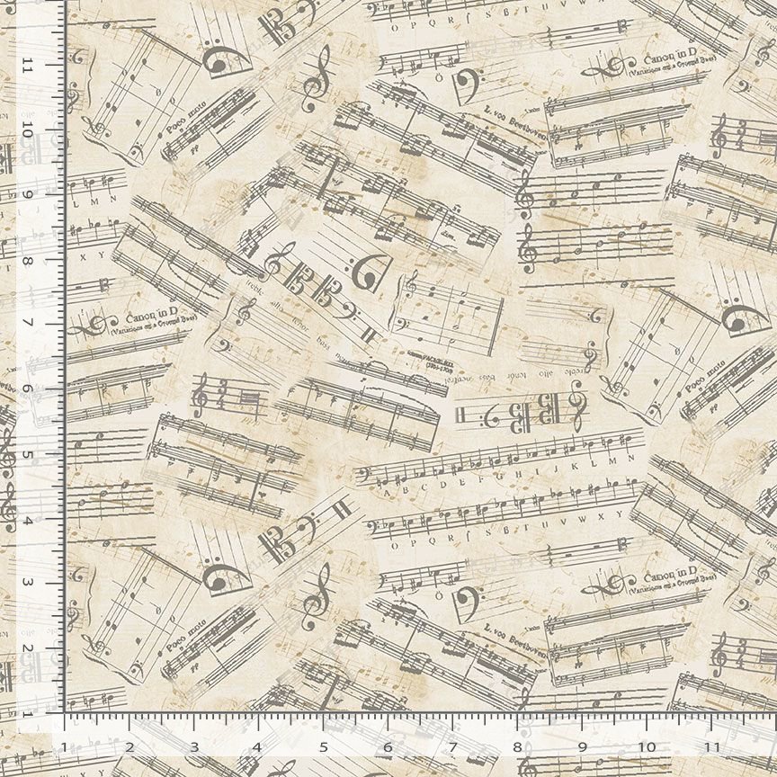 Sonata Musical Scales Antique