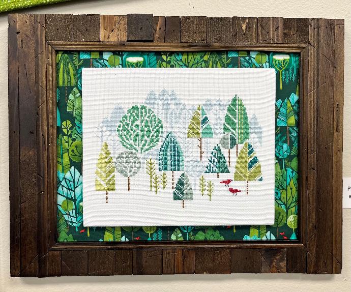 Pine Crossing Cross Stitch Kit