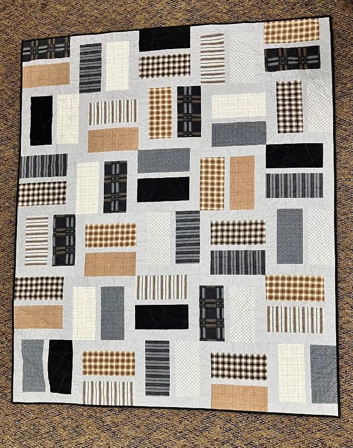 Lickety Split Flannel Quilt