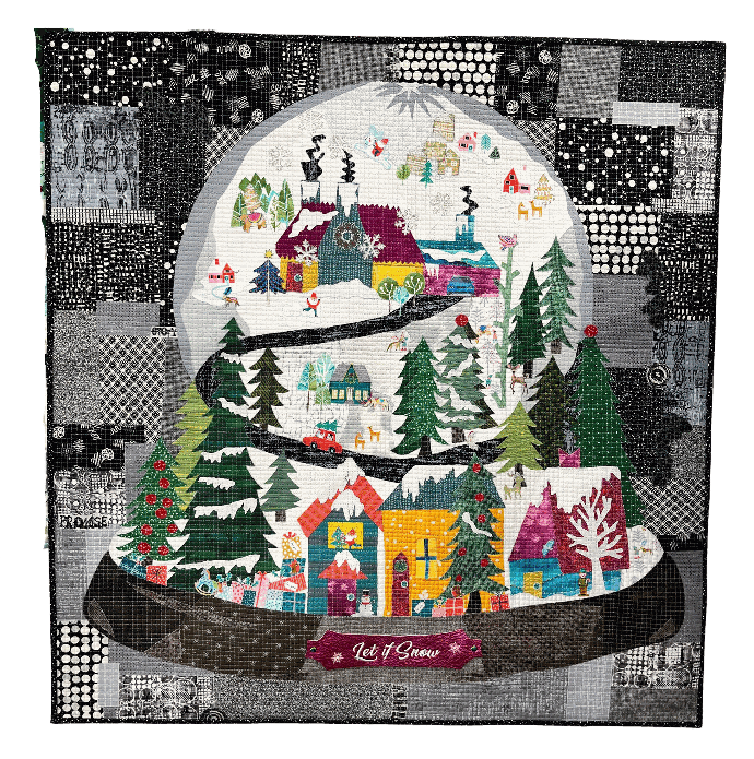 Let It Snow Collage Quilt Kit