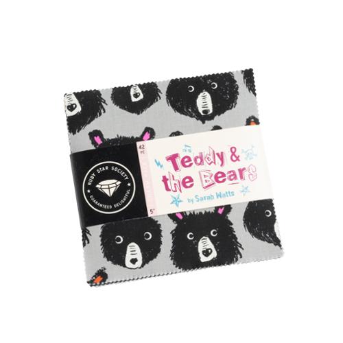 Teddy and the Bears Charm Pack