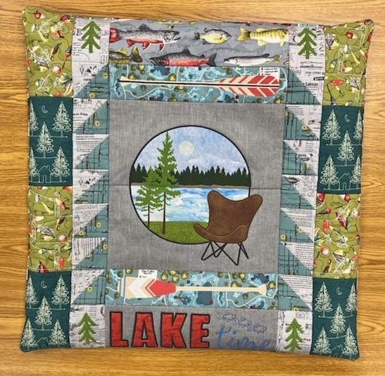 Having Fun at the Lake Pillow Kit