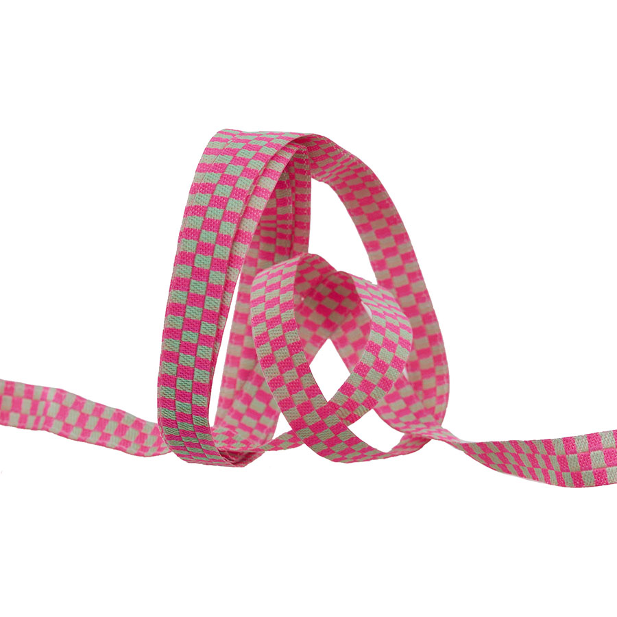 Untamed Check Please Cosmic 1/4" Ribbon