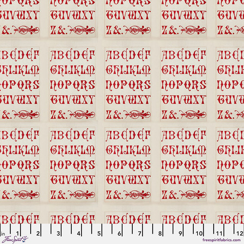 Red Palette Typography