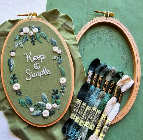 Keep it Simple Embroidery Kit