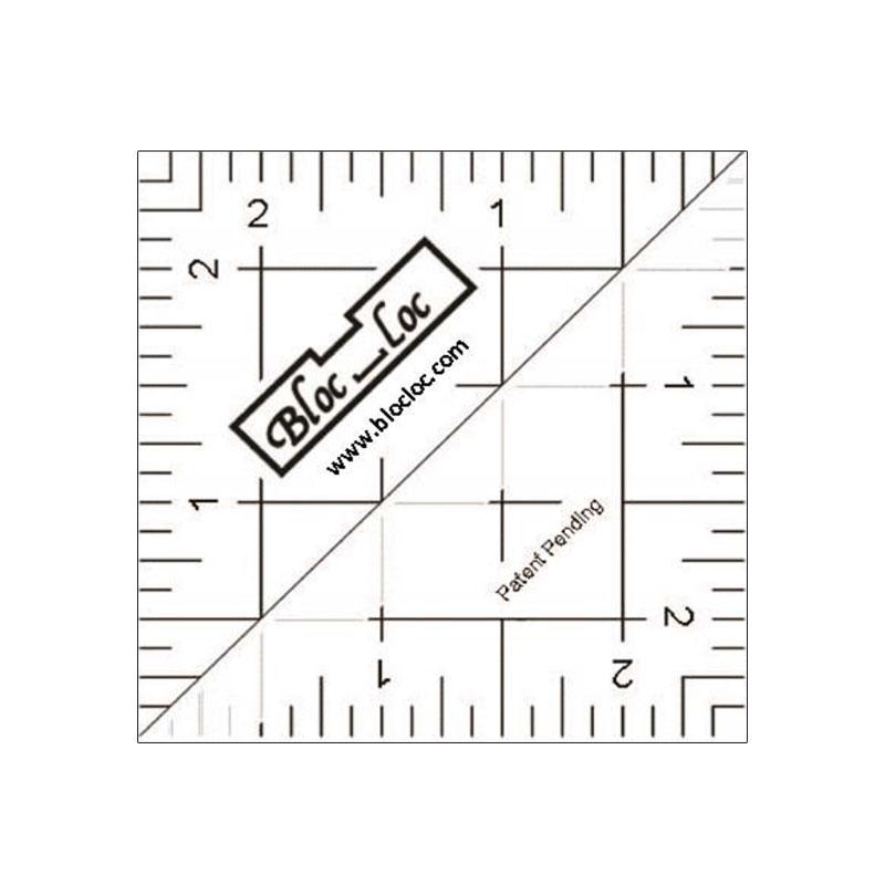 Bloc_Loc Half Square 2.5" Ruler